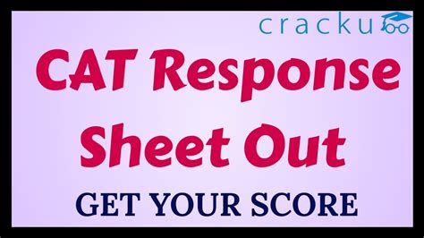 cat response sheet calculator